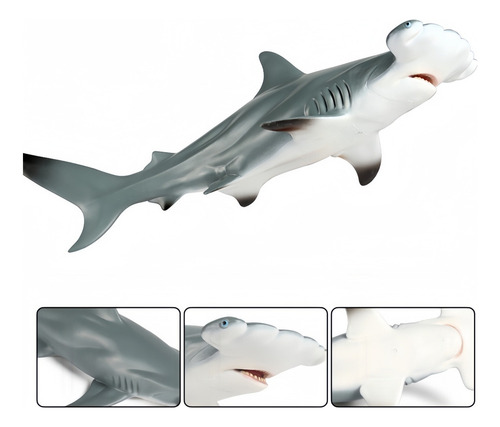 / Modelo De Juguete Simulado De Dinosaurio Y Tiburón, 2