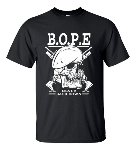 Playera Bope Operaciones Especiales Brasil Militar Art M1917