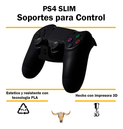 Base Controles Ps4 Slim, Ps4 Pro, Ps4 Fat Soporte De Pared