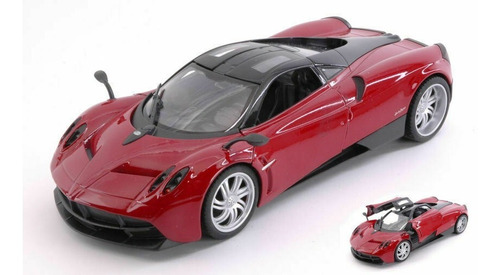 Pagani Huayra Rojo Escarlata Diecast Car Model By Welly 1:24