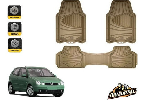Kit Tapetes Beige Uso Rudo Polo Hb 1.6l 2004 Armor All
