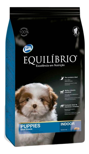 Comida Para Cachorro Equilibrio Indoor Raza Pequeña 7.5kg