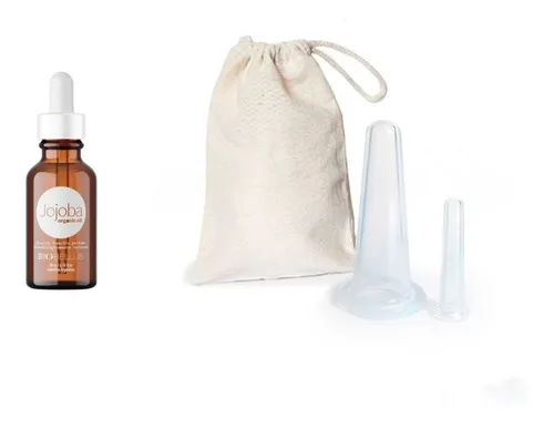 Ventosas Faciales+aceite Jojoba Mejora Apariencia Cicatrices