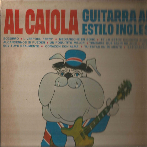 Vinilo Guitarra Al Estilo Inglés Al Caiola   