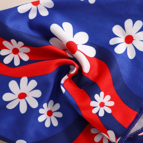 Pantalones De Verano Para Niñas Con Estampado De Flores Para