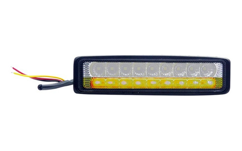 Neblinero Duo 18 Led 12v. Rectangular. Set X1.