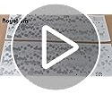 Calcomanías De Pared Gris Claro Con Cadena De Perlas