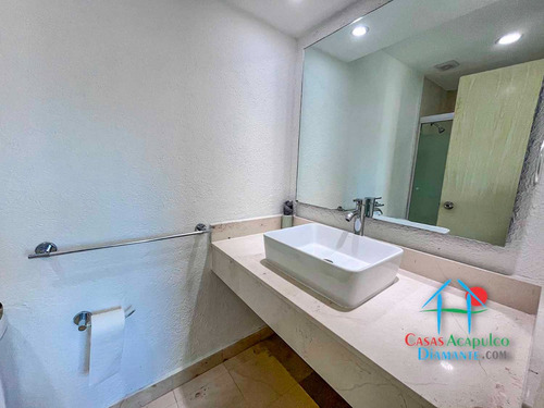 Cad Kabah 803. Departamento En Renta Vacacional Con Terraza En Acapulco Diamante
