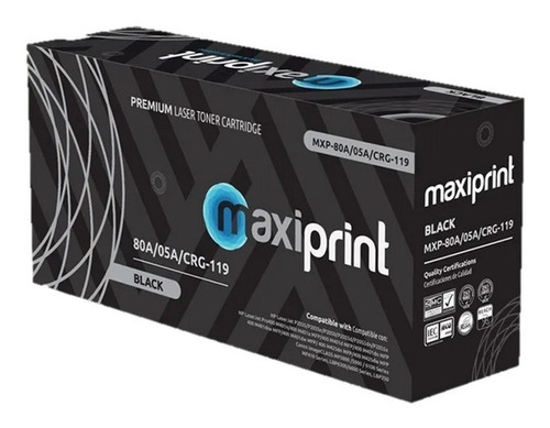 Toner Maxiprint Hp 80a 05a Crg-119 Crg-120 Cf280a Ce505a  