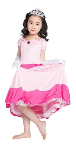 Vestido Princesa Niña Cosplay Disfraz Halloween