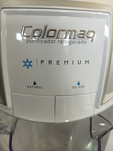 Purificador de agua gelada e natural com motor de geladeira Purificador De Agua Gelada Bebedor Motor Geladeira Colormaq Mercado Livre