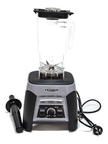 Licuadora industrial Santini MB-4500 2 L gris con jarra de policarbonato cristal 220V