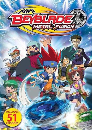 Dvd: Beyblade Metal Fusion: Temporada 1