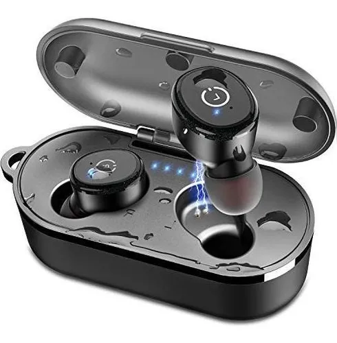  TOZO - T10 - Auriculares inalámbricos Bluetooth 5.0 1 Negro :  Electrónica