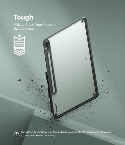 Imagen 3 de 6 de Funda Para Samsung Galaxy Tab S7 Fe Ringke Fusion Anti Impac