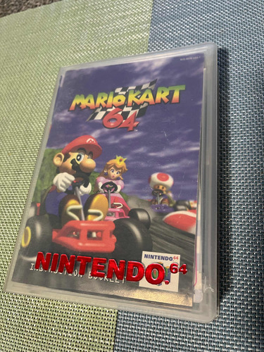 Mario Kart 64 Retail Box Usa Versión