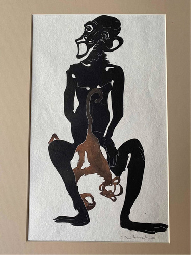 Changos Francisco Toledo Grabado Cuadro Arte Contemporáneo (Usado)