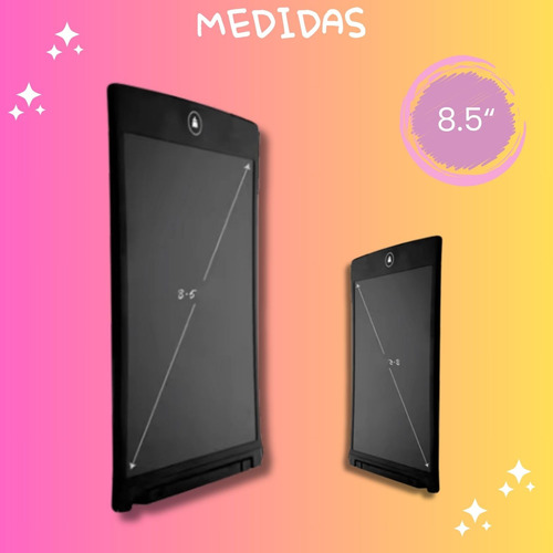 Set De 2 Pizarrones Mágicos De 21.6 Cm Tablero Magnético Niñ