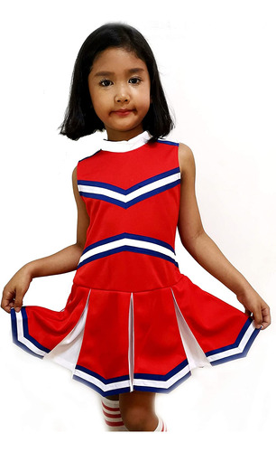 Disfraces De Animadora Para Niñas Roja Pequeñas Talla M