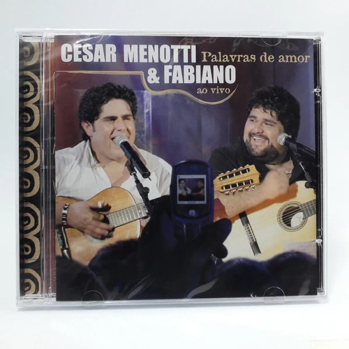 Cesar Menotti & Fabiano Palavras De Amor Ao Vivo Cd Novo Lac