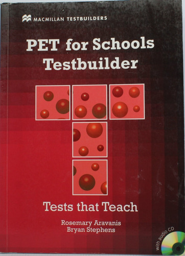 Livro Pet For Schools Testbuilder Pg3929