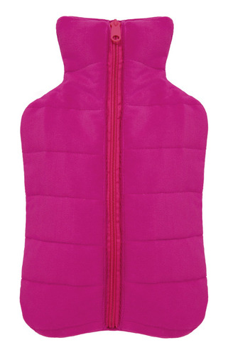 Guatero Thermicachile 2 Litros Parka Fucsia Cierre Rosado