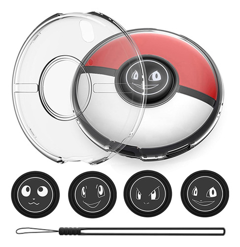 Funda Protector De Silicona Para Poke Bola Go Plus +