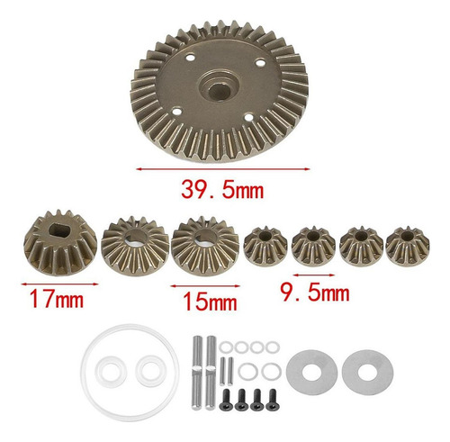 Robusto Conjunto De Engranajes Diferenciales 1:10 Para Las V
