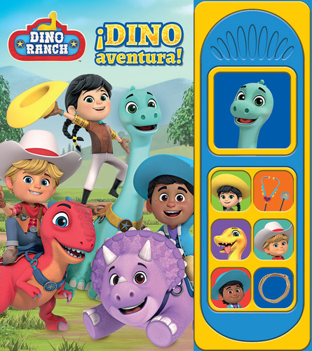Dino Aventura. Dino Ranch. Lsb, De Dino Ranch. Editorial Pi Kids, Tapa Dura En Español