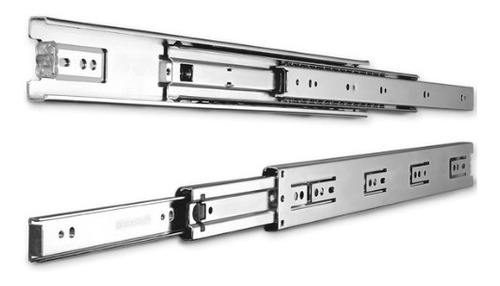 Corredera Telescópica 30cm Eurometal Sin Frenos 