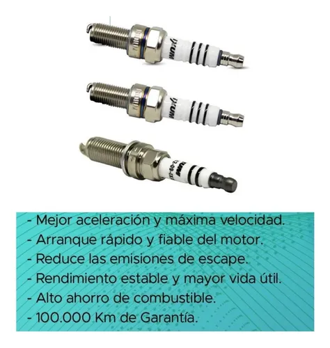 Bujia Iridium Yamaha Dt 125/ Suzuki Ax 100 Mejor Rendimiento