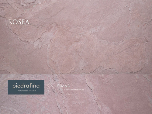 Imagen 2 de 10 de Revestimiento De Piedra Flexible Piedrafina Rosea