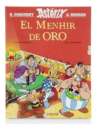 Asterix - El Menhir De Oro - René Goscinny - (tapa Dura)- *