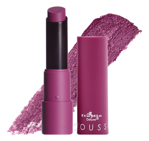 Mousse Matte Labial Italia Deluxe Lipstick Acabado Mate Color 20 Gypsy