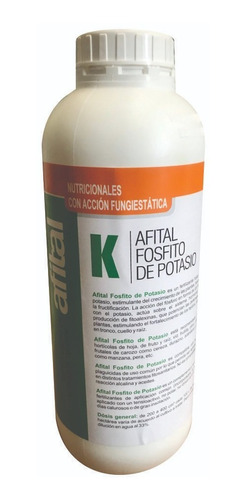Fertilizante Fungicida Fosfito De Potasio Afital Liquido 1lt