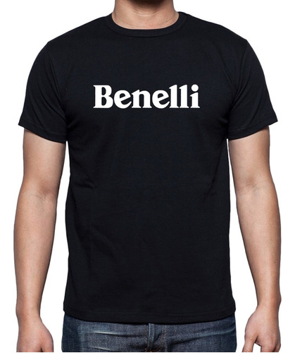 Remera Benelli Logo Motos