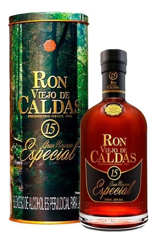 Ron Viejo De Caldas 15 Años Reserva Esp - Ml