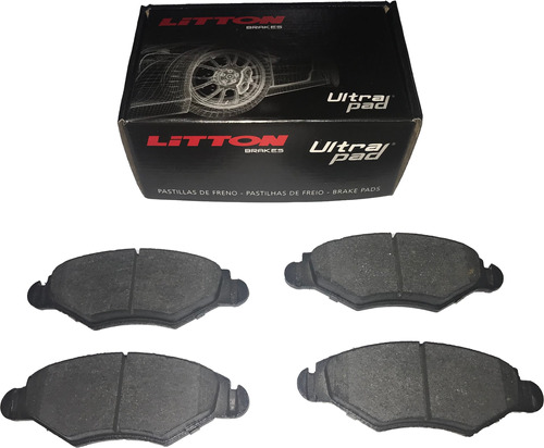 Pastillas De Freno Peugeot 206 Sedan Litton Ultrapad