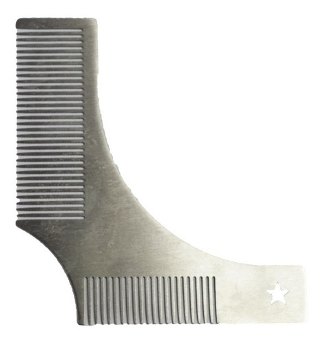 5 Kit Barber Barba Bigote Plantilla Navajas Y Tijeras Define