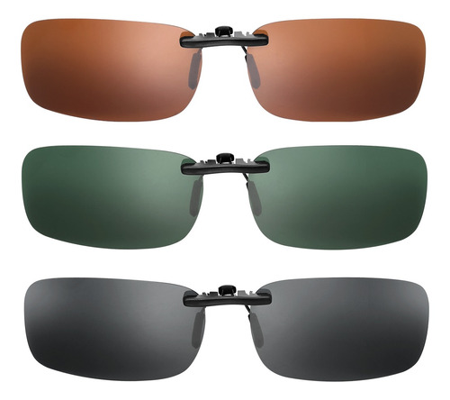 Vorcoo - Gafas De Sol Polarizadas Con Clip Para Conductor (3