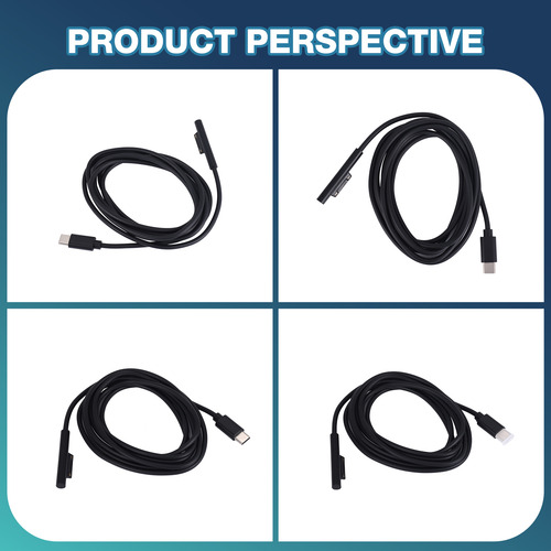 Cable De Carga Para Surface Connect A Usb C Compatible Con S