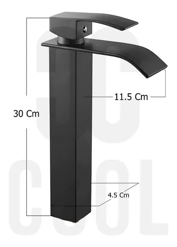 Griferia cascada alta sale