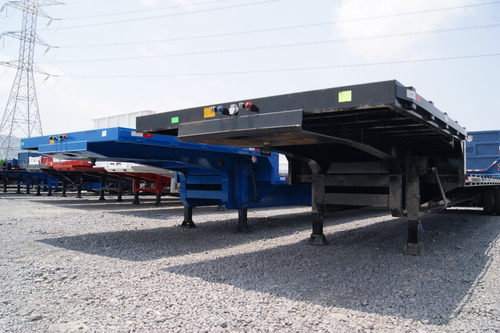 Remolque Atro Cama Baja 40 A 50 Pies 2 Y 3 Ejes Lowboy