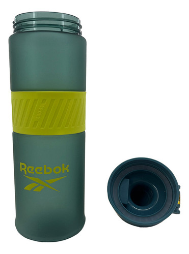 Botella Deportiva 850ml Hidratación Deporte Asa Integrada Color Azul Petróleo