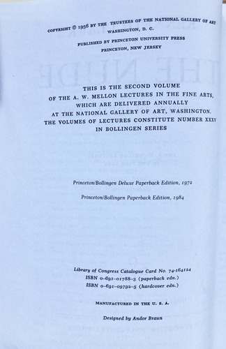The Nude ,kenneth Clark. Editorial Princeton .inglés (Usado)