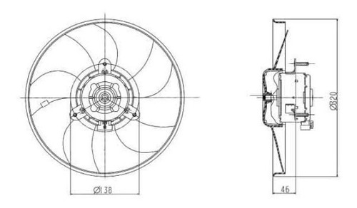 Electroventilador Fiat Uno Fire Con Aire Original Valeo