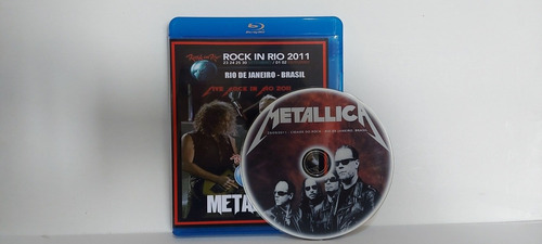 Bluray Metallica Rock In Rio 2011