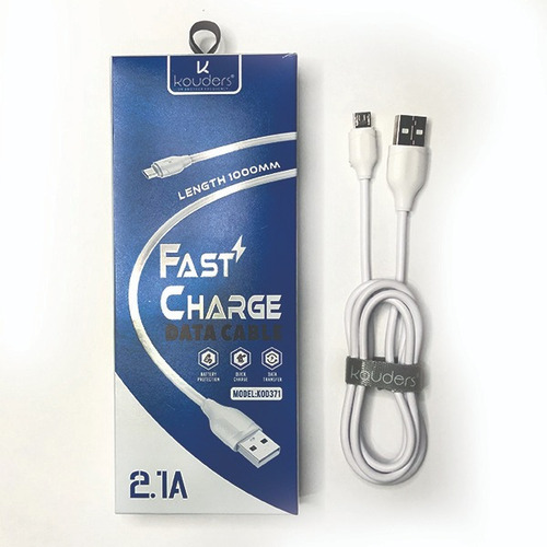 Cargador C/rapida 21a 1001 Usb A Micro Kouder