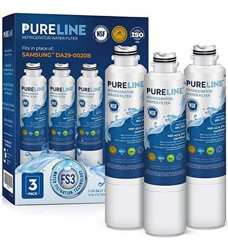 Pureline Da29-00020b - Filtro De Agua De Repuesto Para Samsu