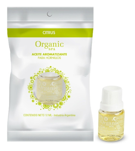 Aceite Aromatizante Citrus Organic Spa